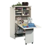 Save Space with a Sewing Machine Cabinet – Sewing Furniture